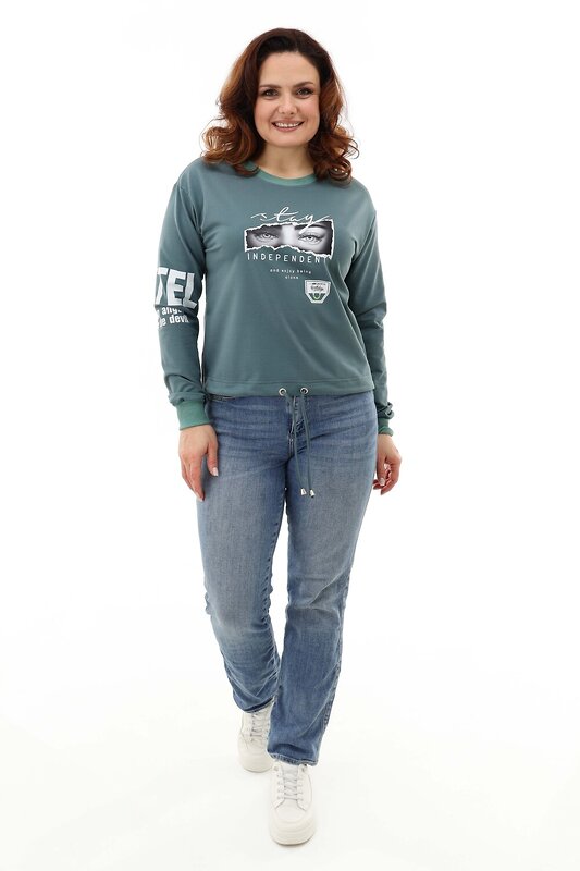 Натали Свитшот 580977 50519 оливки