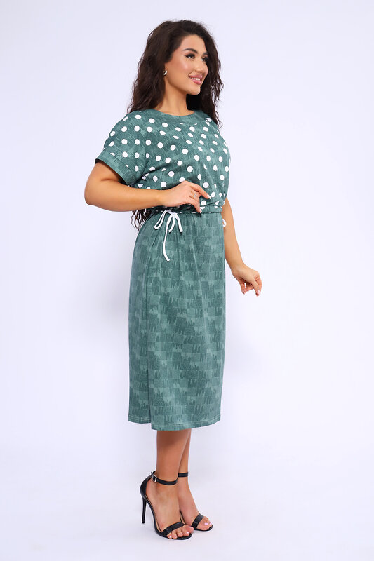 Натали Платье 580981 24250 зеленый