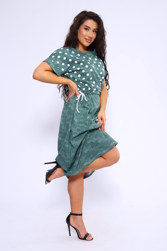 Натали Платье 580981 24250 зеленый