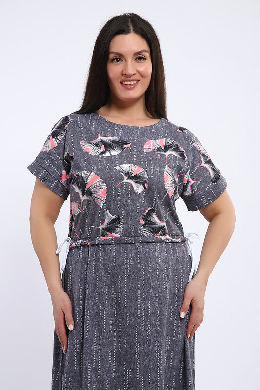 Натали Платье 580982 24250 серый