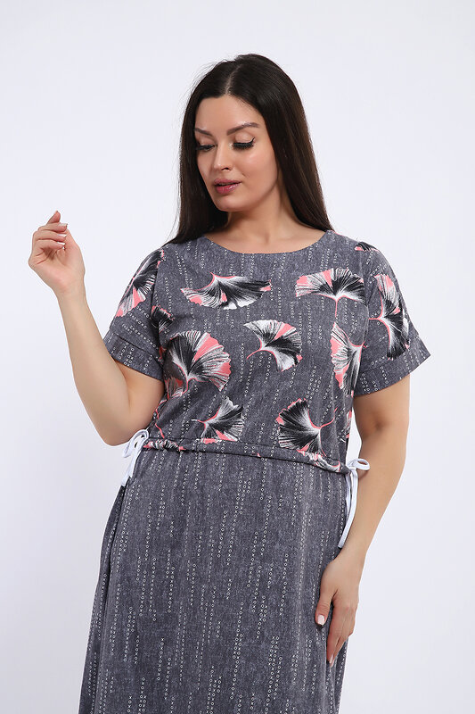 Натали Платье 580982 24250 серый