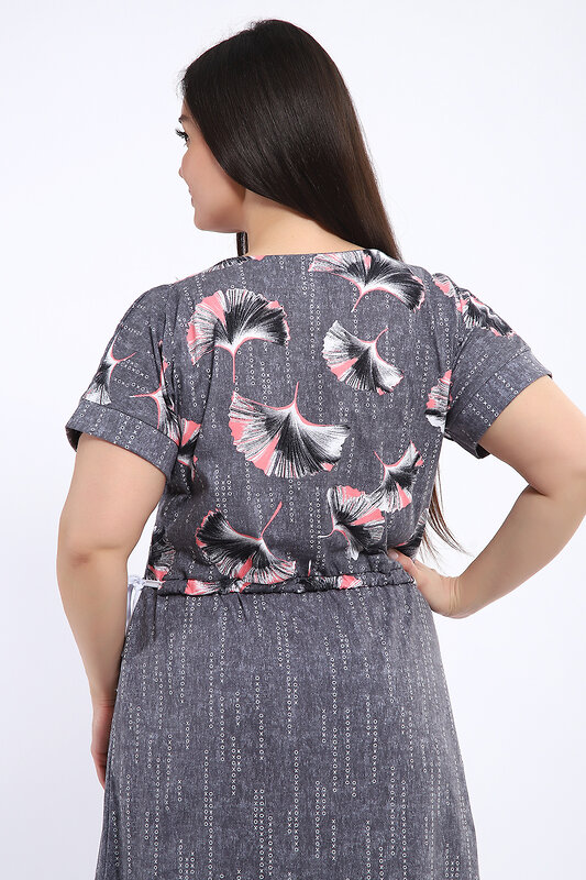 Натали Платье 580982 24250 серый