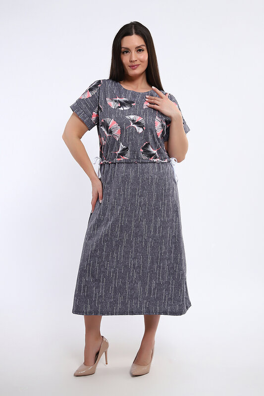 Натали Платье 580982 24250 серый