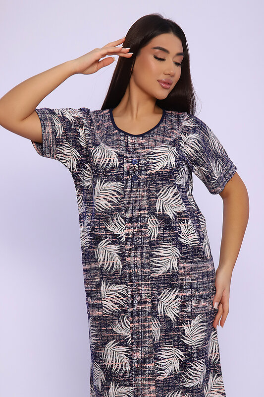 Натали Платье 580995 Платье Ждана сине-белый