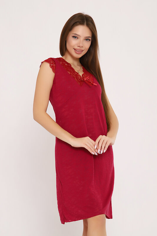 Натали Сорочка 580997 Сорочка Ноктюрн бордо