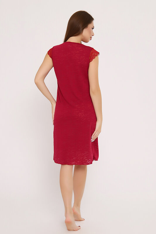 Натали Сорочка 580997 Сорочка Ноктюрн бордо