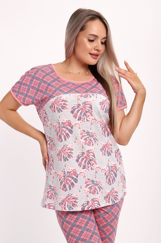 Натали Пижама 580999 Пижама Вереск розовый