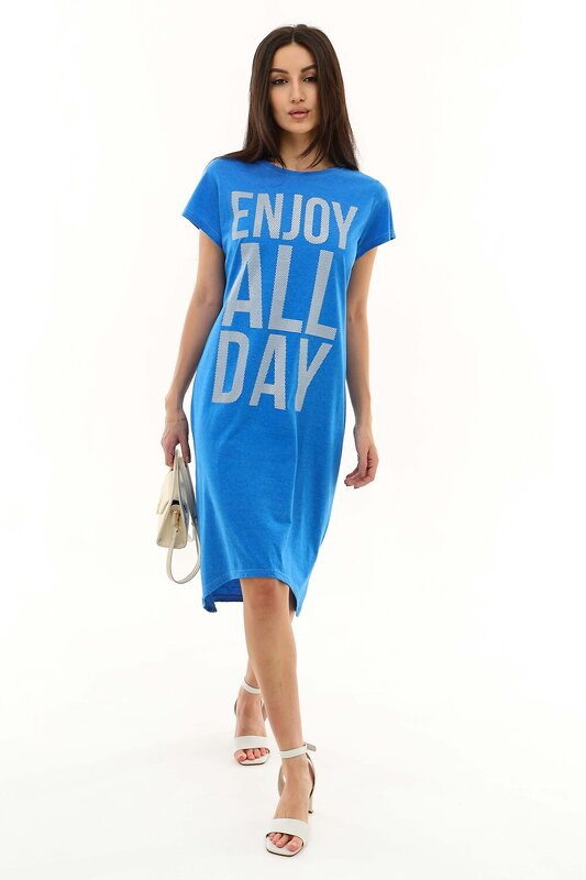 Натали Платье 581011 50558 голубой