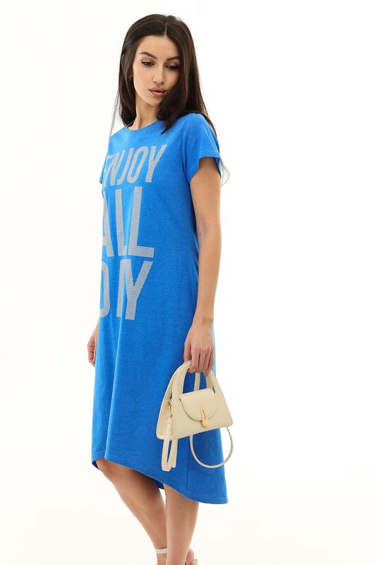 Натали Платье 581011 50558 голубой