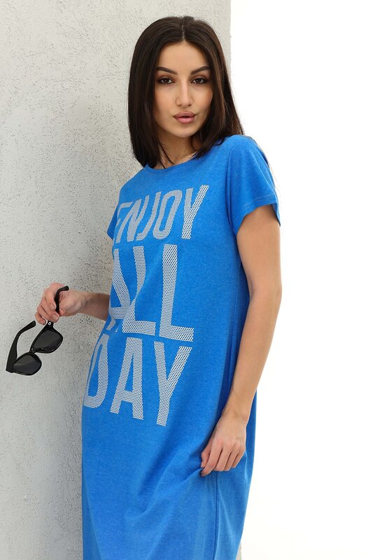 Натали Платье 581011 50558 голубой