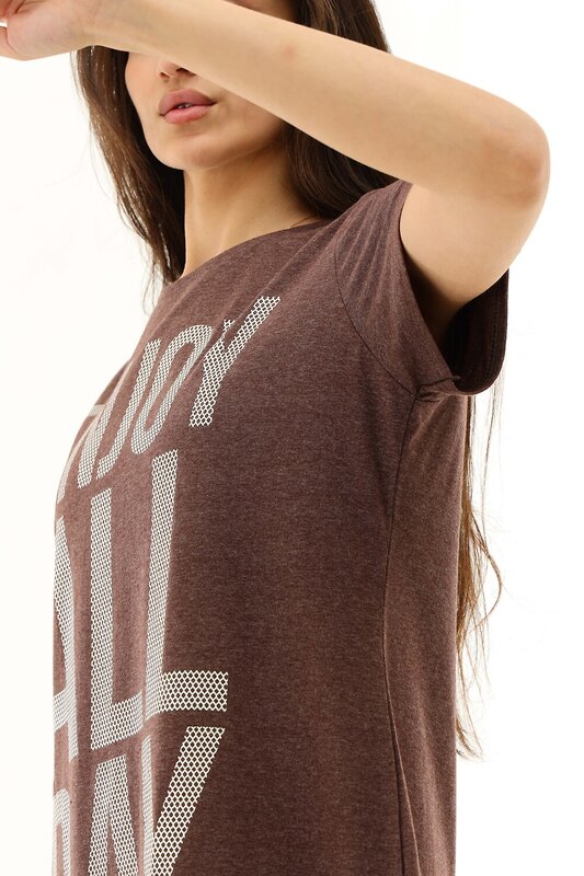 Натали Платье 581012 50558 коричневый