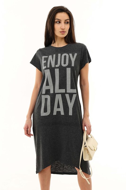 Натали Платье 581013 50558 графит