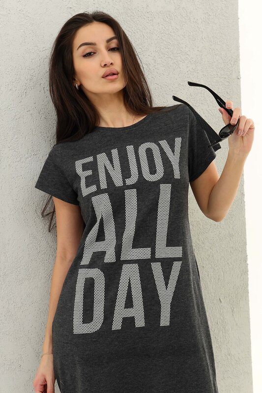 Натали Платье 581013 50558 графит