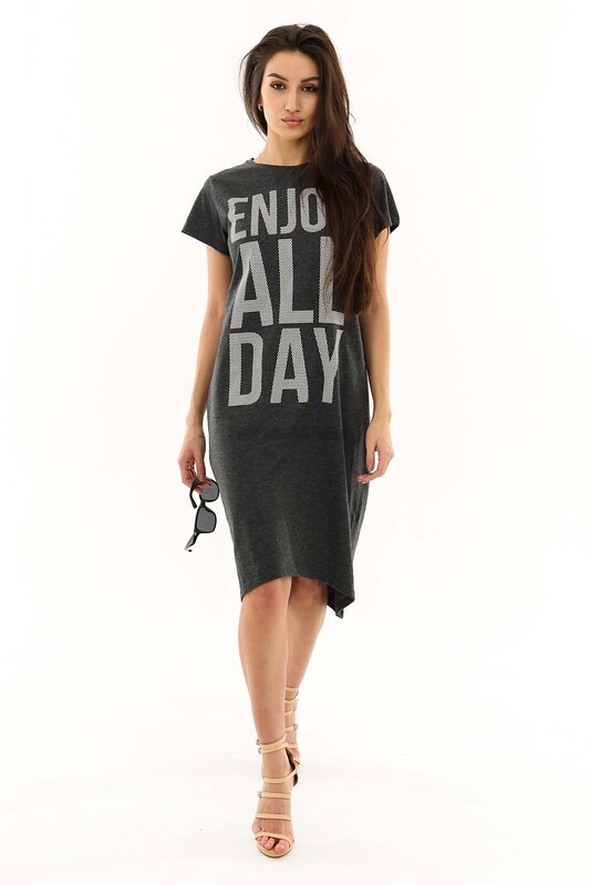 Натали Платье 581013 50558 графит