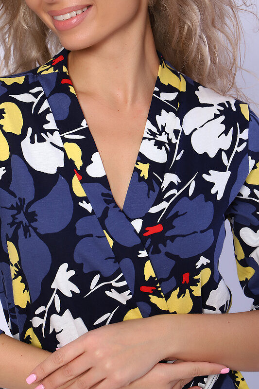 Натали Халат 581021 59179 желтый