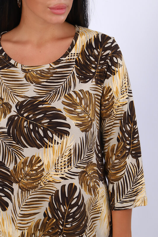 Натали Платье 581022 59178 листья