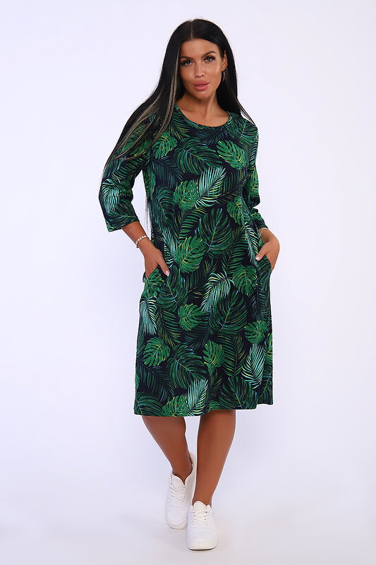 Натали Платье 581023 59178 зеленый