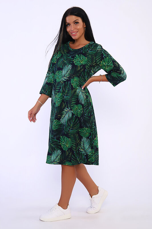 Натали Платье 581023 59178 зеленый