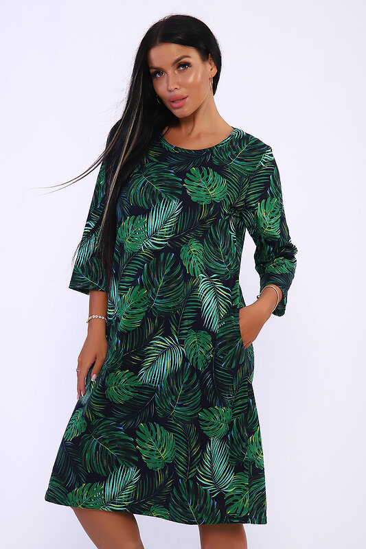 Натали Платье 581023 59178 зеленый