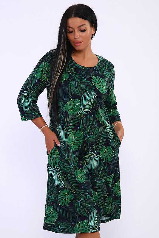 Натали Платье 581023 59178 зеленый