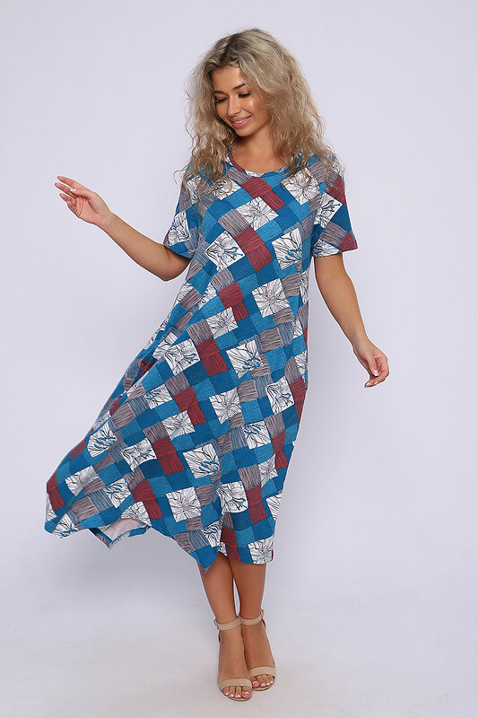 Натали Платье 581031 59151 синий