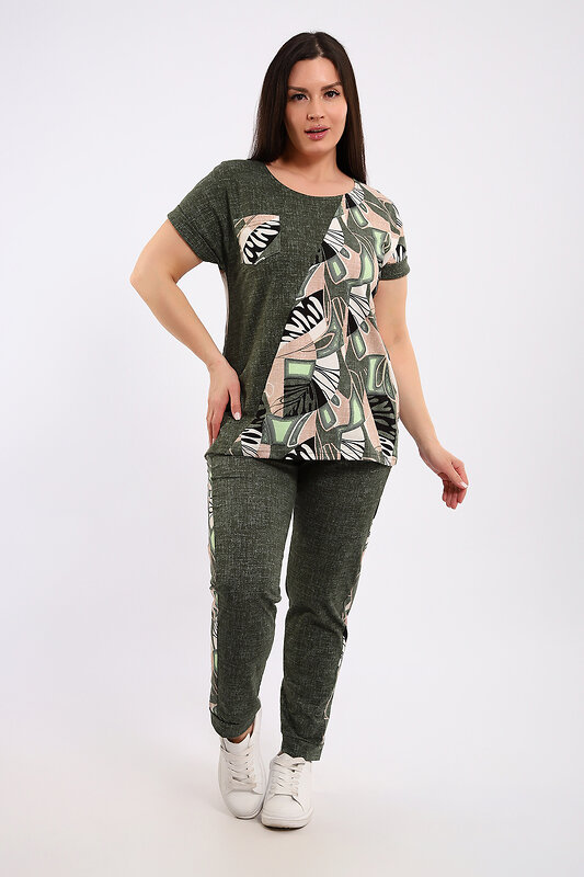 Натали Костюм 581040 24252 темно-зеленый