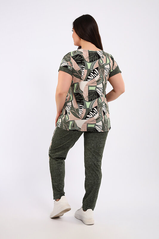 Натали Костюм 581040 24252 темно-зеленый