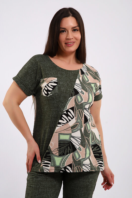 Натали Костюм 581040 24252 темно-зеленый