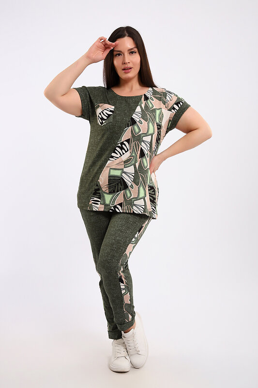 Натали Костюм 581040 24252 темно-зеленый