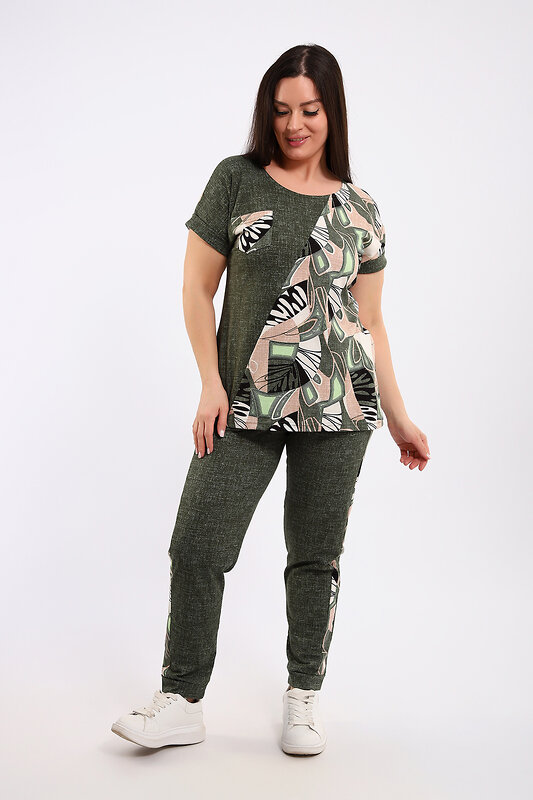 Натали Костюм 581040 24252 темно-зеленый