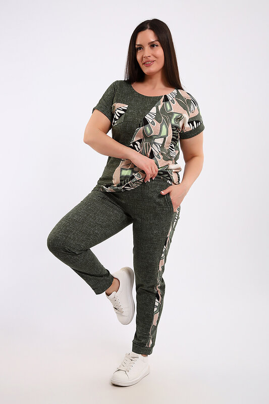 Натали Костюм 581040 24252 темно-зеленый