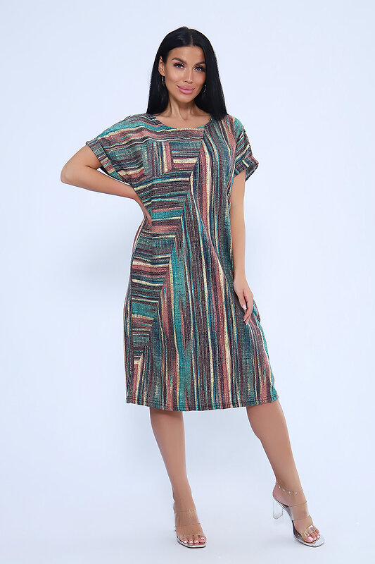 Натали Платье 581053 24223 коричневый