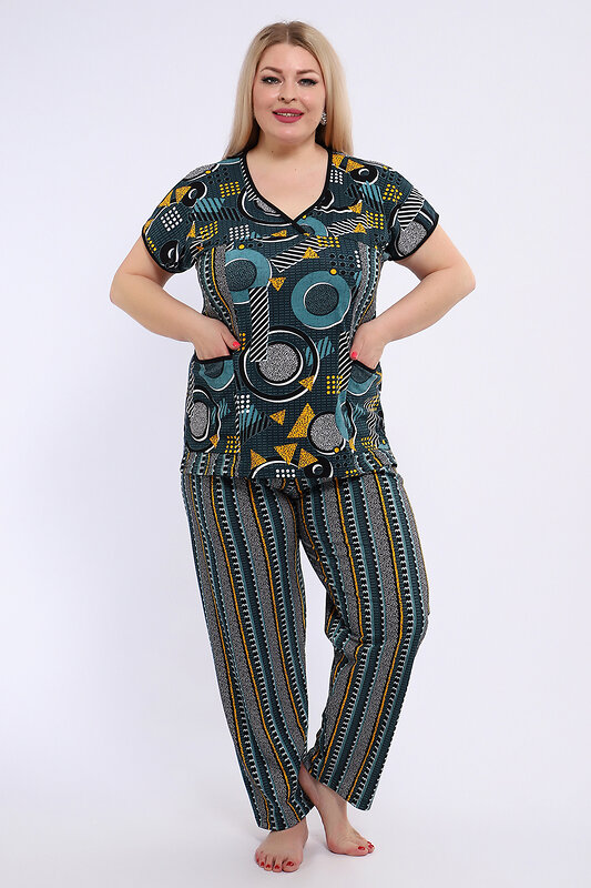 Натали Костюм 581065 24210 зеленый