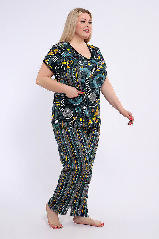 Натали Костюм 581065 24210 зеленый