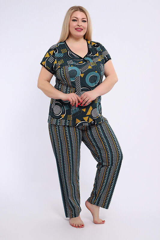 Натали Костюм 581065 24210 зеленый