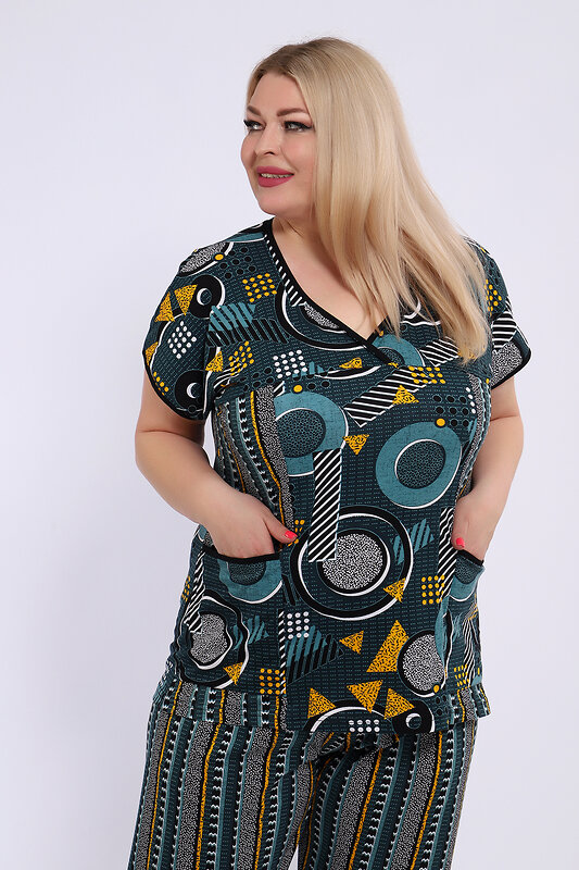 Натали Костюм 581065 24210 зеленый