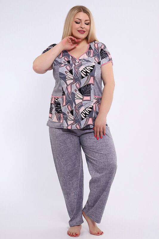 Натали Костюм 581066 24210 серый