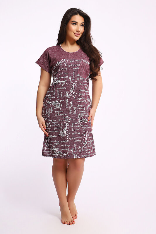 Натали Туника 581071 Туника Касатка бордовый