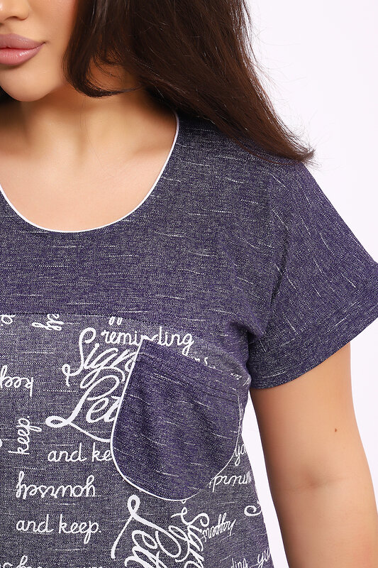 Натали Туника 581072 Туника Касатка синий