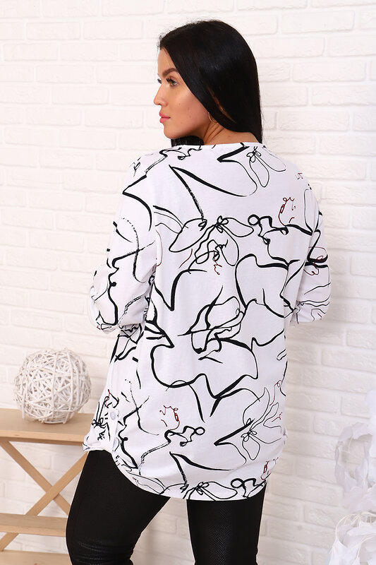 Натали Туника 581079 Туника Сара белый