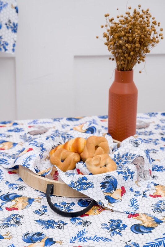 Натали Скатерть 581087 Скатерть Кочеток белый