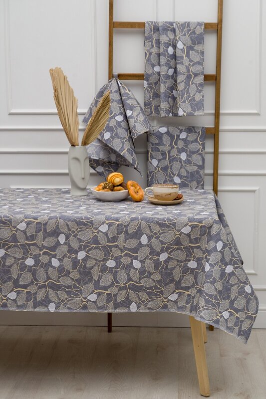 Натали Скатерть 581097 Скатерть Серенада темно-серый
