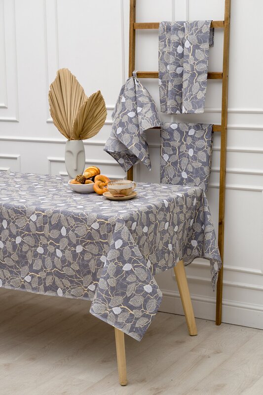Натали Скатерть 581097 Скатерть Серенада темно-серый