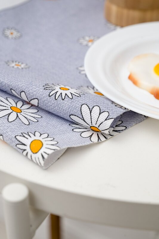 Натали Полотенце 581098 Набор кухонных полотенец Гусь обнимусь серый