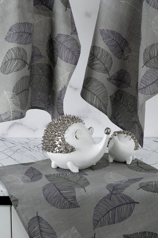 Натали Полотенце 581103 Набор кухонных полотенец Блоссом серый