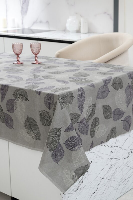 Натали Скатерть 581104 Скатерть Блоссом серый