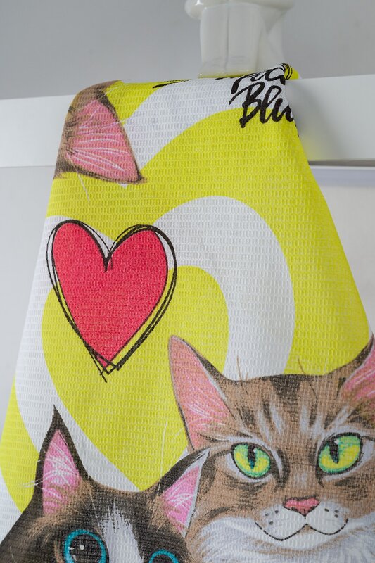 Натали Полотенце 581107 Набор кухонных полотенец Кис Кис мультицвет