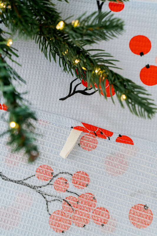 Натали Полотенце 581118 Полотенце кухонное Ягодный сорбет голубой