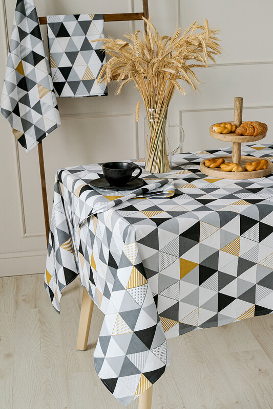 Натали Скатерть 581126 Скатерть Голд белый