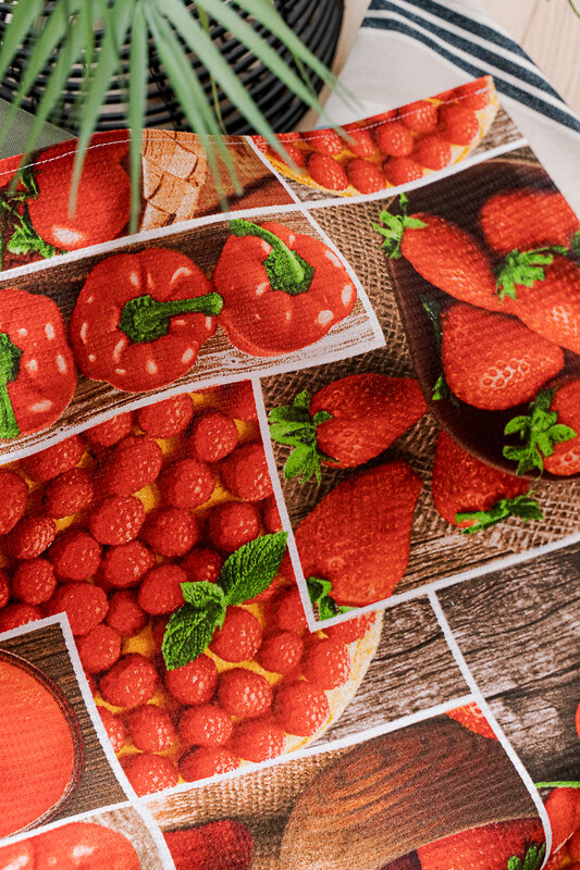 Натали Полотенце 581128 Полотенце банное Сочное ассорти красный